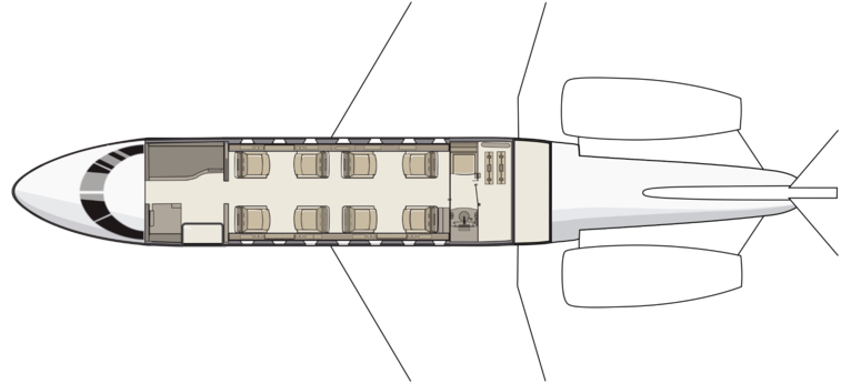 Tageskonfiguration Challenger 350
